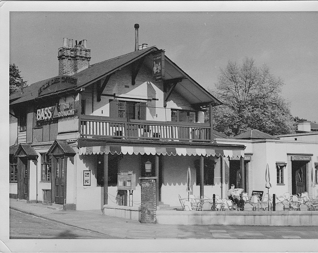 Swiss Cottage, Finchley Road, Hampstead - in 1957