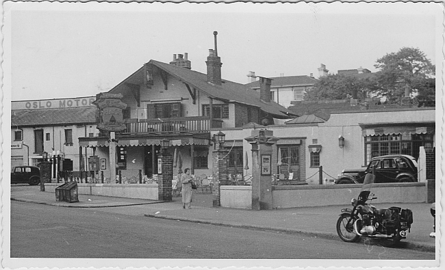 Swiss Cottage, Finchley Road, Hampstead - in 1957