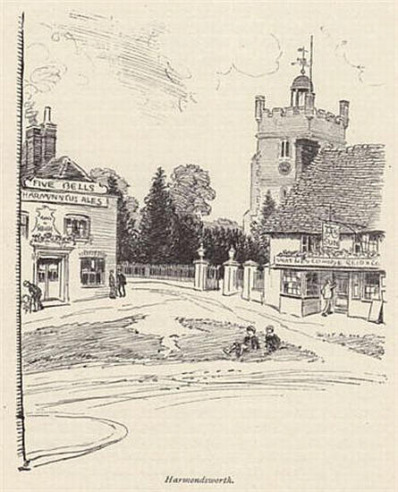 Five Bells, Harmondsworth - circa 1909