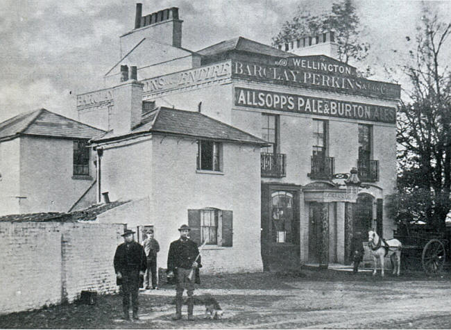 Wellington, North Hill, Highgate  - circa 1880