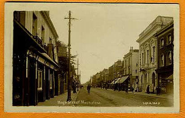 Old Ship, High Street, Hounslow - in 1921