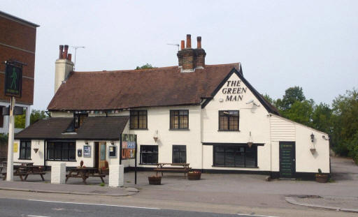 Green Man, High Street, Potters Bar - in August 2010