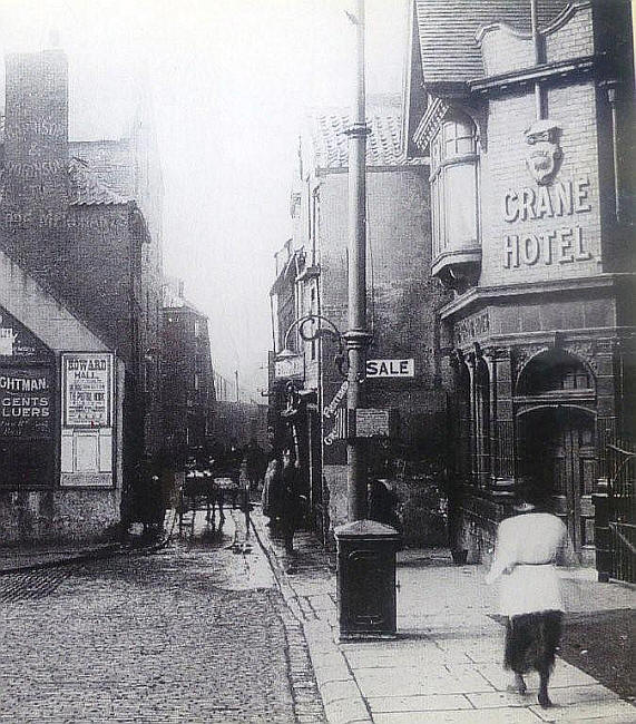 Crane Hotel, Duke Street, North Shields - in circa 1910