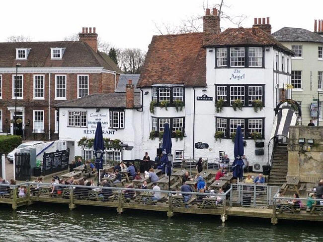 Angel, Waterside, Henley - in April 2013