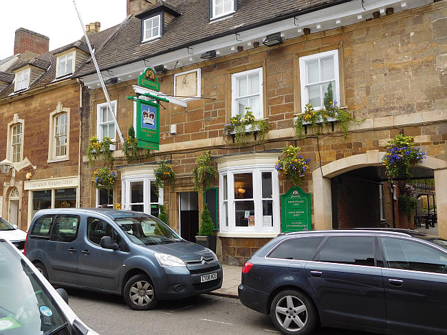 Crown Hotel, 19 High Street, Uppingham, Oakham LE15 9PY - in June 2017