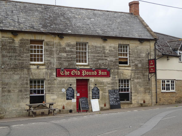 Old Pound Inn, Aller, Langport TA10 0RA - in August 2020