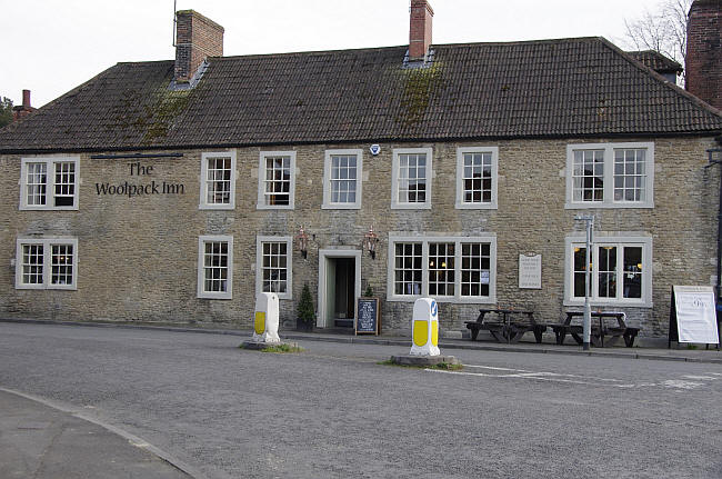 Wool Pack Inn, Warminster Road, Beckington - in March 2012