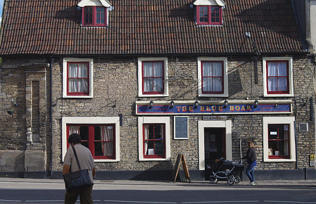 Blue Boar Inn, 15 Market Place, Frome - in 2012