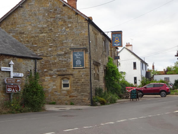 Wyndham Arms, Folly Road, Kingsbury Episcopi, Martock TA12 6AT - in August 2020