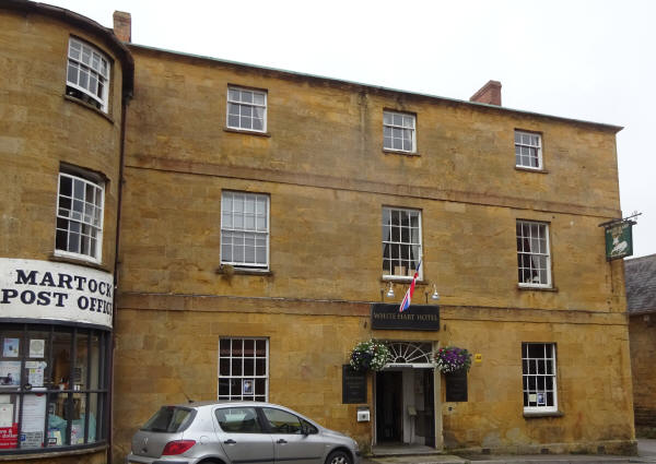 White Hart Hotel, Market place, Martock, Taunton TA12 6JQ - in August 2020