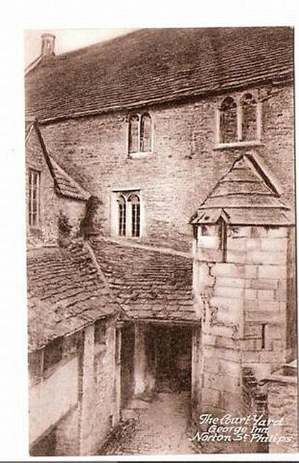 The Court Yard, George Inn, Norton St Philip