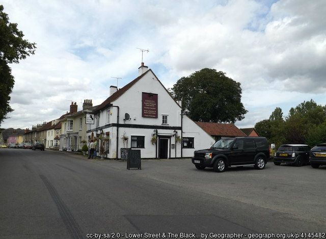 Black Horse, Stratford St Mary in 2014