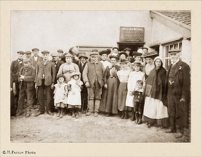 Black Horse, Whepstead - circa 1900s with Landlord William Mears