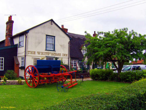 White Horse, Hollow Hill,Withersfield