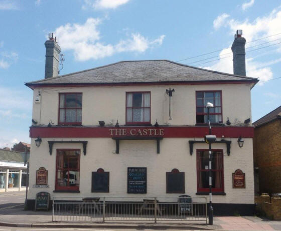 Castle Inn, Fordwater Road, Chertsey - in July 2010