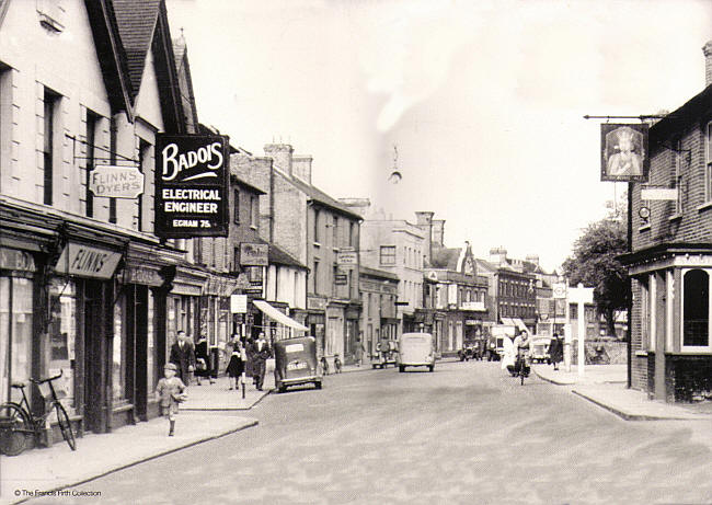 Kings Head Hotel, 144 High Street, Egham, Surrey - in 1950