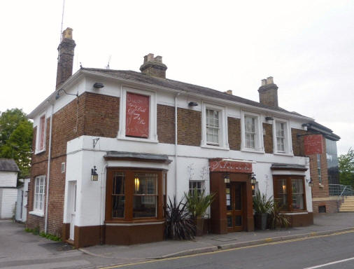 Railway Inn / Hotel, Station Road, Egham - in August 2010