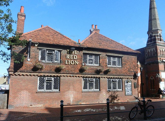 Red Lion, 52 High Street, Egham - in September 2011