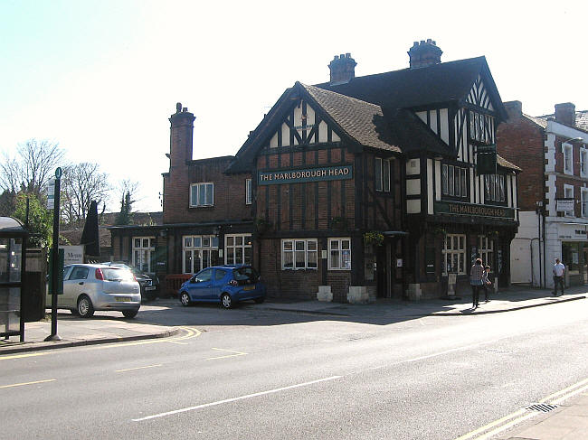 Marlborough Head, 14 East Street, Farnham - in April 2014