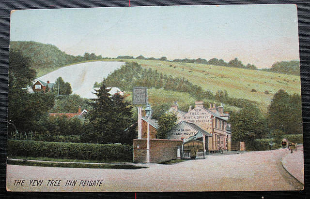 Yew Tree Inn, Reigate - circa early 1900s