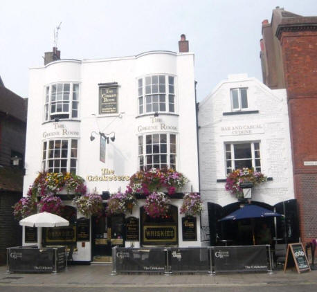 Cricketers, 15 Black Lion Street, Brighton - in September 2009