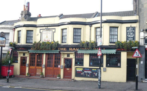 Railway Bell, 26 & 27 Surrey Street, Brighton - in February 2009