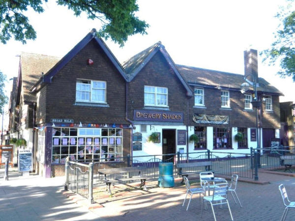 Brewery Shades, 85 High Street, Crawley - in April 2011