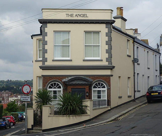 Angel, 1 St Marys Terrace / Plynlimmon Road, Hastings - in September 2016