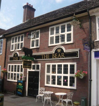 Bear, 17 Market Square, Horsham - in August 2009