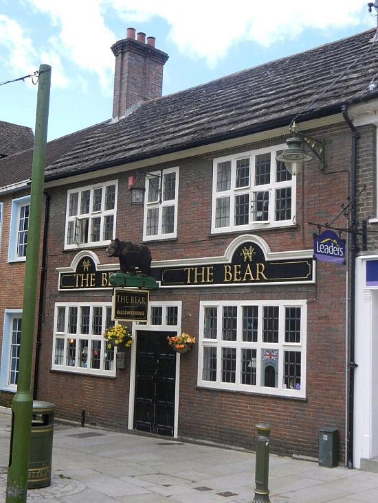 Bear, 17 Market Square, Horsham - in August 2011