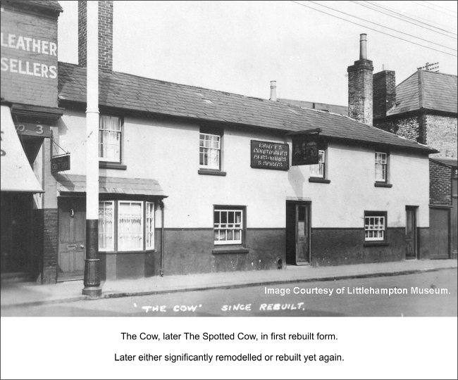 Spotted Cow, East Street, Littlehampton - in early form