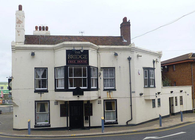 Bridge Hotel, High Street, Newhaven  - in April 2014