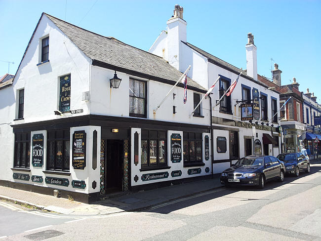 Rose & Crown, 169 - 173 Montague Street, Worthing - in June 2014