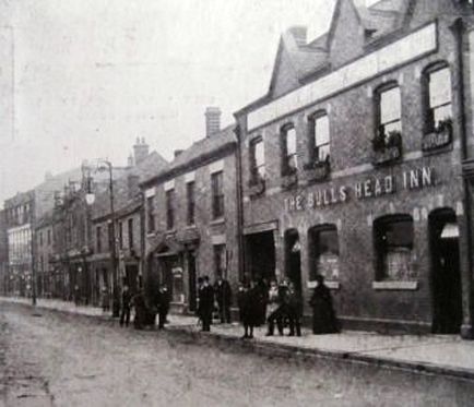 The Bulls Head Inn, Abbey Street, Nuneaton. Became an Indian restaurant after its days as a pub.