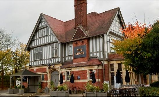 The Chase, Higham Lane, Nuneaton. Hotel, Sports Bar and Restaurant.