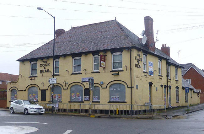 Cock & Bear Hotel, Queens Road, Nuneaton  - in October 2013