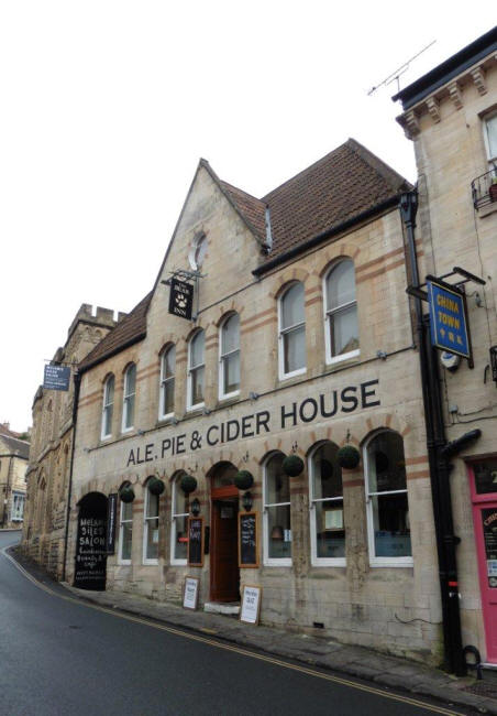 Bear Inn, 26 Silver Street, Bradford on Avon - in February 2015