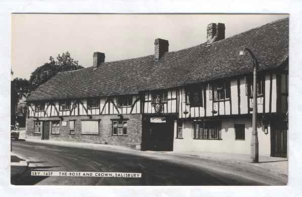 Rose & Crown Hotel, 18 Harnham road, Salisbury, Wiltshire