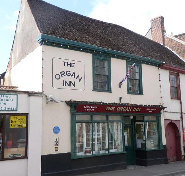 Organ Inn, 49 High Street, Warminster - in September 2012