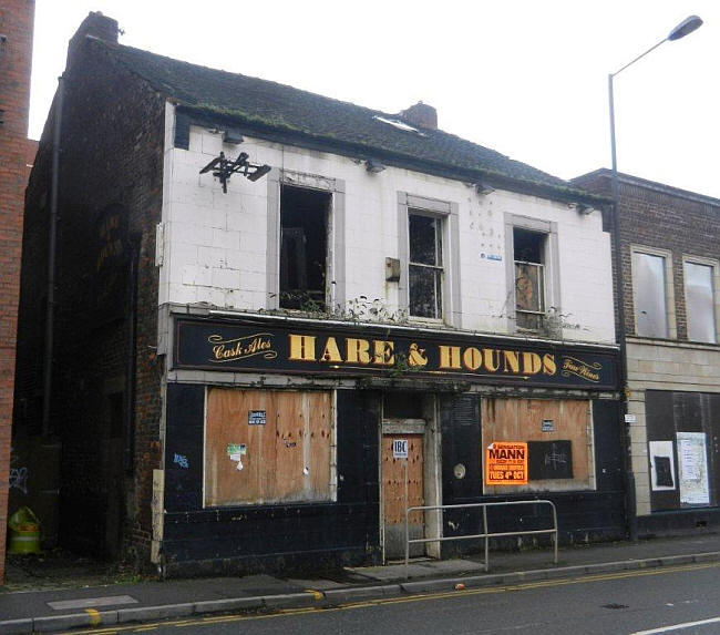 Hare & Hounds, 17 & 19 Nursery Street , Sheffield - in December 2011