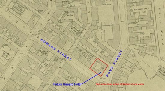 The 1850 survey map