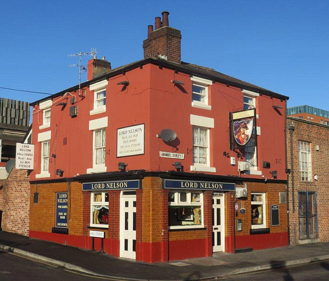 Lord Nelson, 166 Arundel Street & 77 Earl Street, Sheffield - in December 2014