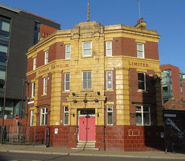 Rutland Arms, 86 Brown Street, Sheffield - in December 2014