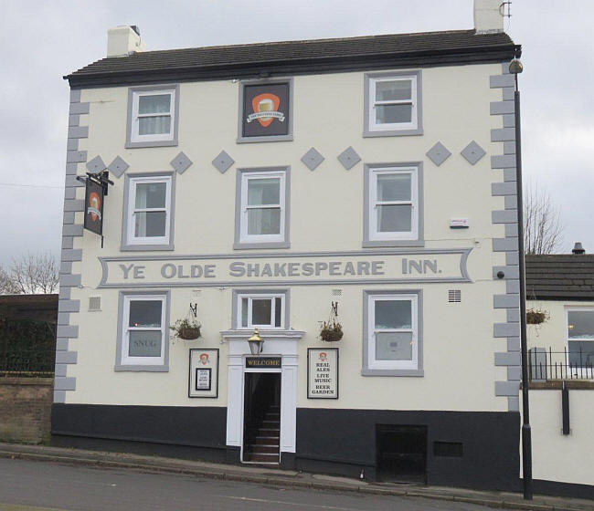 Shakespeare Inn, Oak Road, Heeley, Sheffield - in December 2014